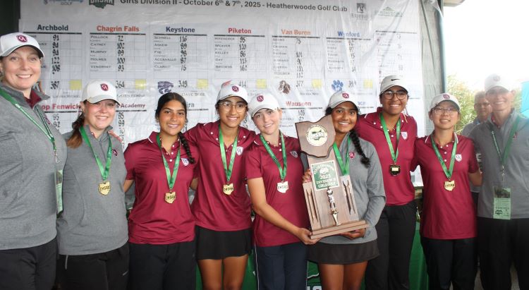 2025 OHSAA Girls Golf - Division II State Champion - Columbus Academy