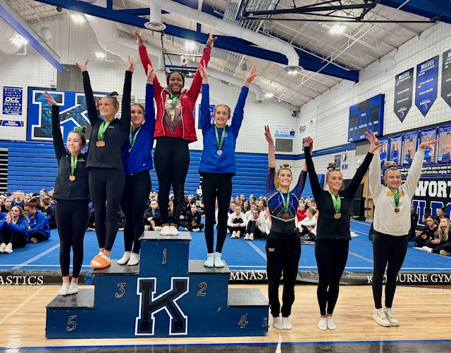 2026 Central District Gymnastics Uneven Bars Champion