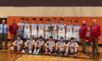 Garaway Boys Basketball - Division 3 East District Champions