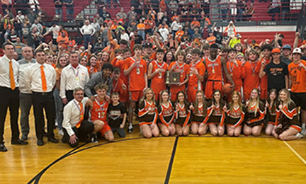 Meadowbrook Boys Basketball - Division 2 East District Champions
