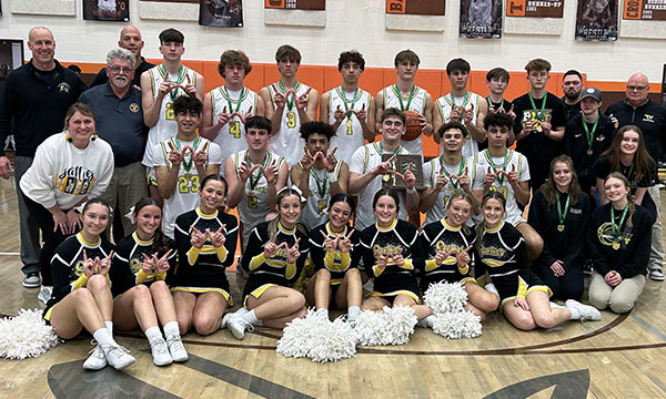 2024 Tri-Valley Boys Basketball D2 East 2 Champions