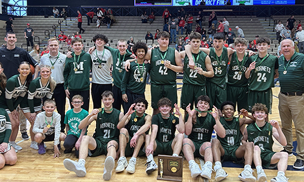 2026 Malvern Boys Basketball D7 East 1 District Champions