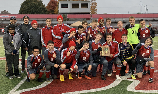 Dover Boys Soccer - Division 2 East District 1 Champions
