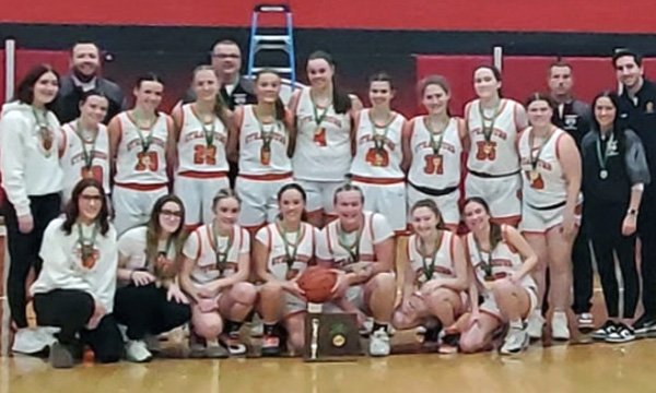 2026 Strasburg-Franklin Girls Basketball D7 East 1 District Champions