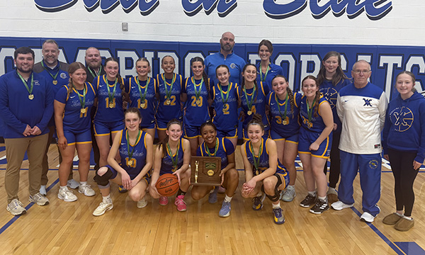2026 West Muskingum Girls Basketball D5 East 2 District Champions
