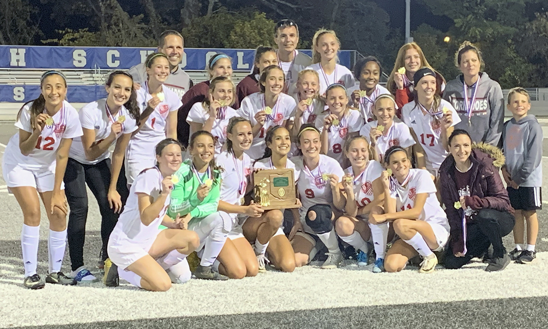 Dover Girls Soccer - Division 2 East District Champions