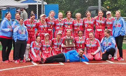 2025 Garaway Softball D6 East 2 District Champions