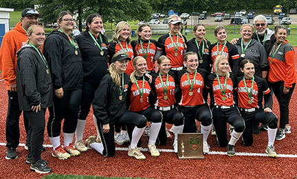 2025 Ridgewood Softball D6 East 1 District Champions