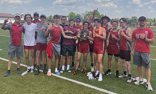 St Clairsville Boys Track - Meadowbrook District Champions