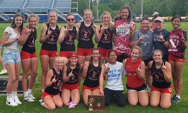 Tuscarawas Valley Girls Track - Division 2 West Holmes District Champions