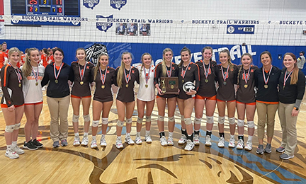 2021 Meadowbrook Volleyball D2 District Champions