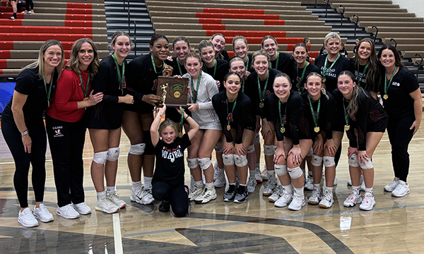 2023 Hiland Volleyball D4 District 2 Champions