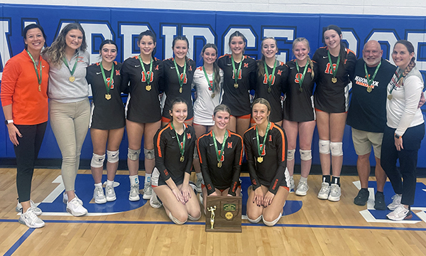 2023 Meadowbrook Volleyball D3 District Champions