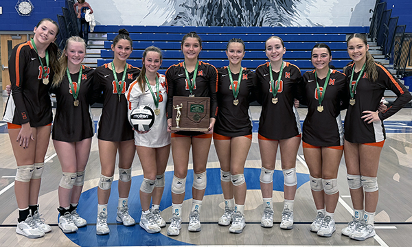 2024 Meadowbrook Volleyball D4 District 1 Champions