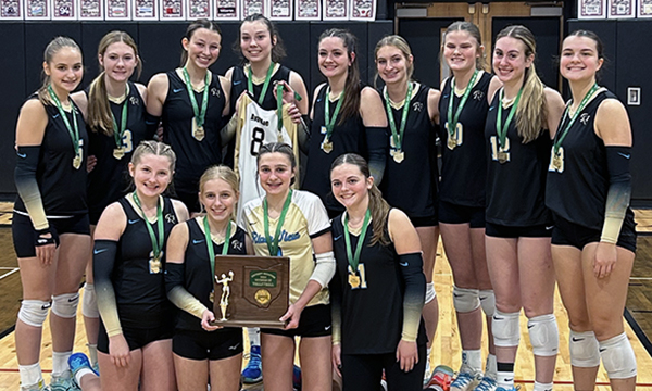 2024 River View Volleyball D4 District 2 Champions