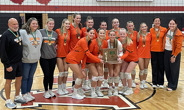 2025 Meadowbrook Volleyball D4 District 1 Champions