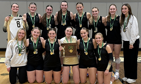 2025 River View Volleyball D4 District 2 Champions