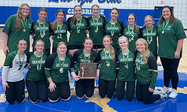 2025 Shenandoah Volleyball D6 District Champions